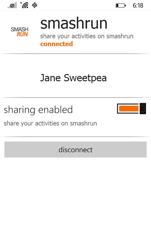 Sharing Enabled
